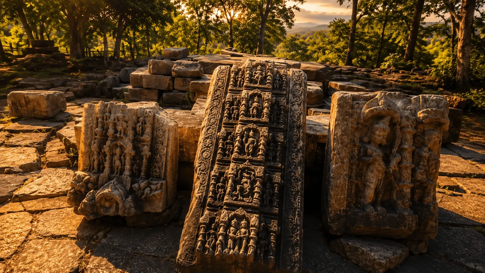 Heritage ruins mood